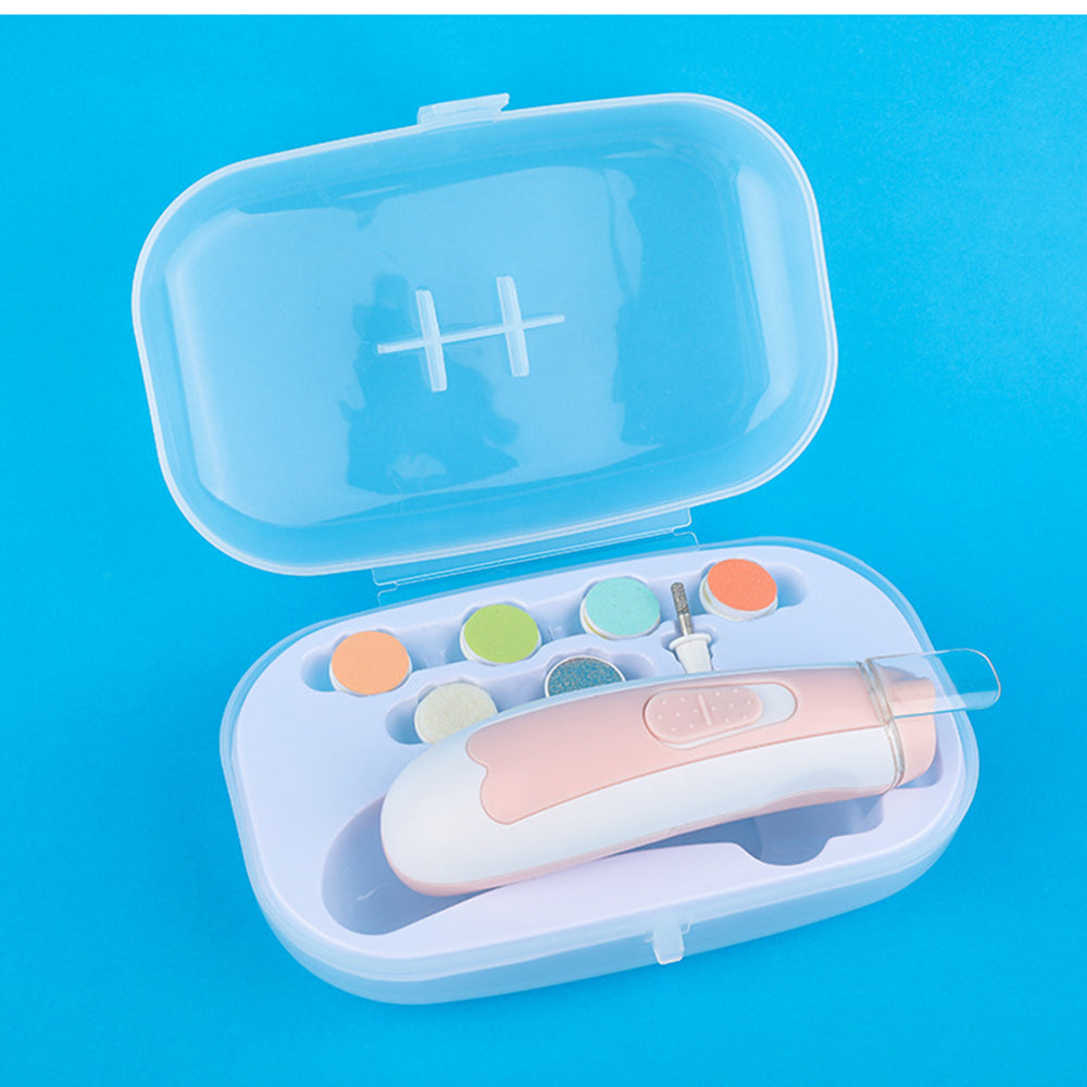Newborn Nail Clipper Electric Baby Anti-Pinch Meat Care Set