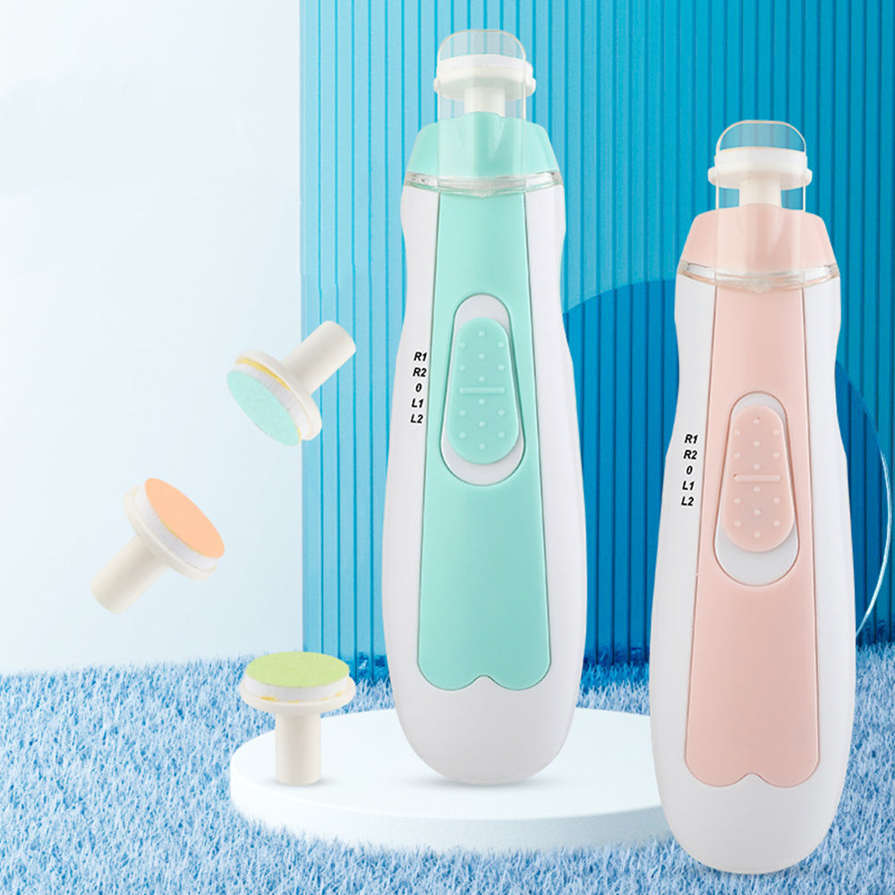 Newborn Nail Clipper Electric Baby Anti-Pinch Meat Care Set