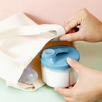 4 Compartments Baby Food Storage Box Newborn Milk Powder Newborn Baby Things Snacks Cupscontainer Formula Dispenser Portable