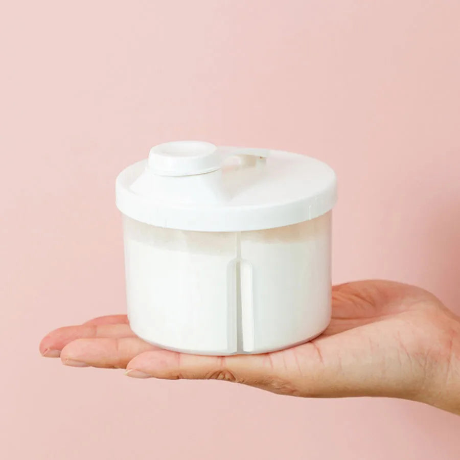 4 Compartments Baby Food Storage Box Newborn Milk Powder Newborn Baby Things Snacks Cupscontainer Formula Dispenser Portable