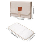 Foldable Baby Diaper Changing Pad Waterproof Newborn Diaper Pad Portable Toddler Changing Table Durable Oxford Baby Diaper Sheet