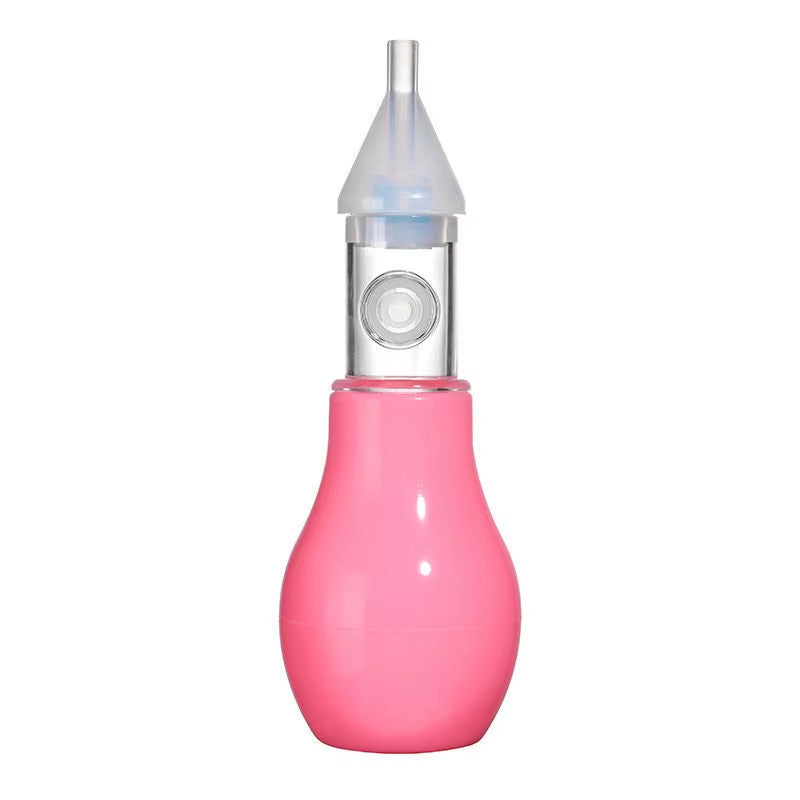 Silicone Nasal Aspirator for Baby Suction Pump Nose Cleaner Children Kids Soothing Nose Cleaning Device Nasal Cleaning Tools