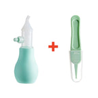 Silicone Nasal Aspirator for Baby Suction Pump Nose Cleaner Children Kids Soothing Nose Cleaning Device Nasal Cleaning Tools