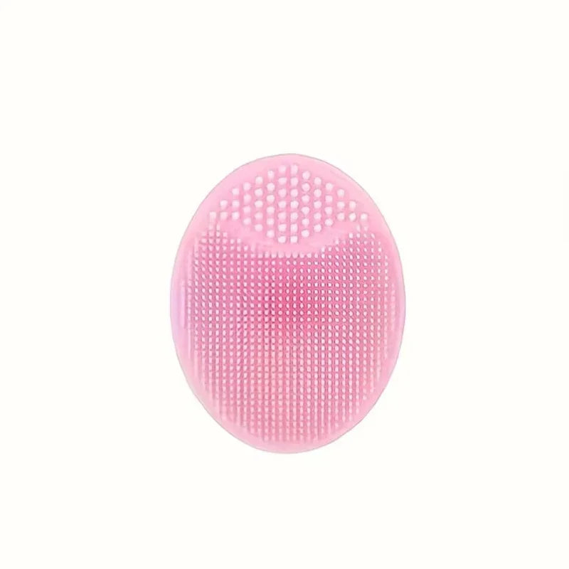Silicone Shampoo Brush for Baby Infant Bathing Soft Silicone Boys Kids Shower Brush Head Hair Washing Massage Brushes Wipe Comb