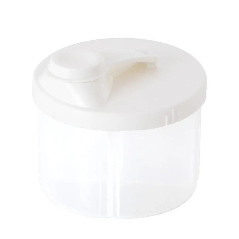 4 Compartments Baby Food Storage Box Newborn Milk Powder Newborn Baby Things Snacks Cupscontainer Formula Dispenser Portable