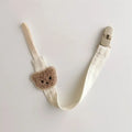 Cute Bear Baby Pacifier Chain Clips Holders Anti-Drop Chain Cartoon Teething Clips Teether Toy Soother Pacifier Strap