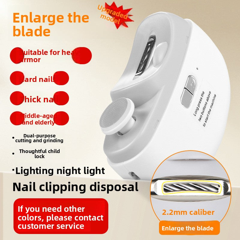 Two-In-One Electric Nail Cutter