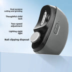 Two-In-One Electric Nail Cutter