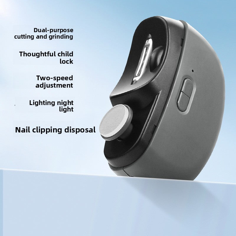 Two-In-One Electric Nail Cutter