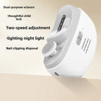 Two-In-One Electric Nail Cutter