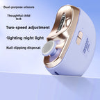 Two-In-One Electric Nail Cutter